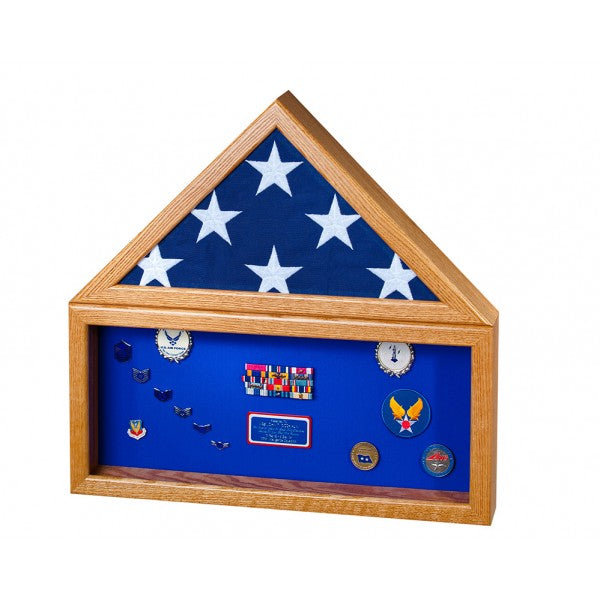 Flag Case/Shadow Box Combo for Memorial flag