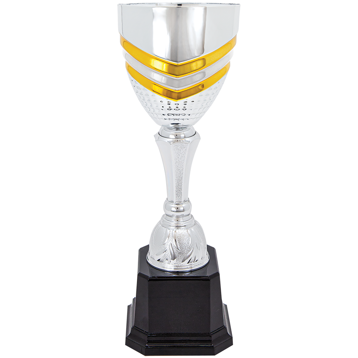 Silver/Gold Metal Cup Trophy