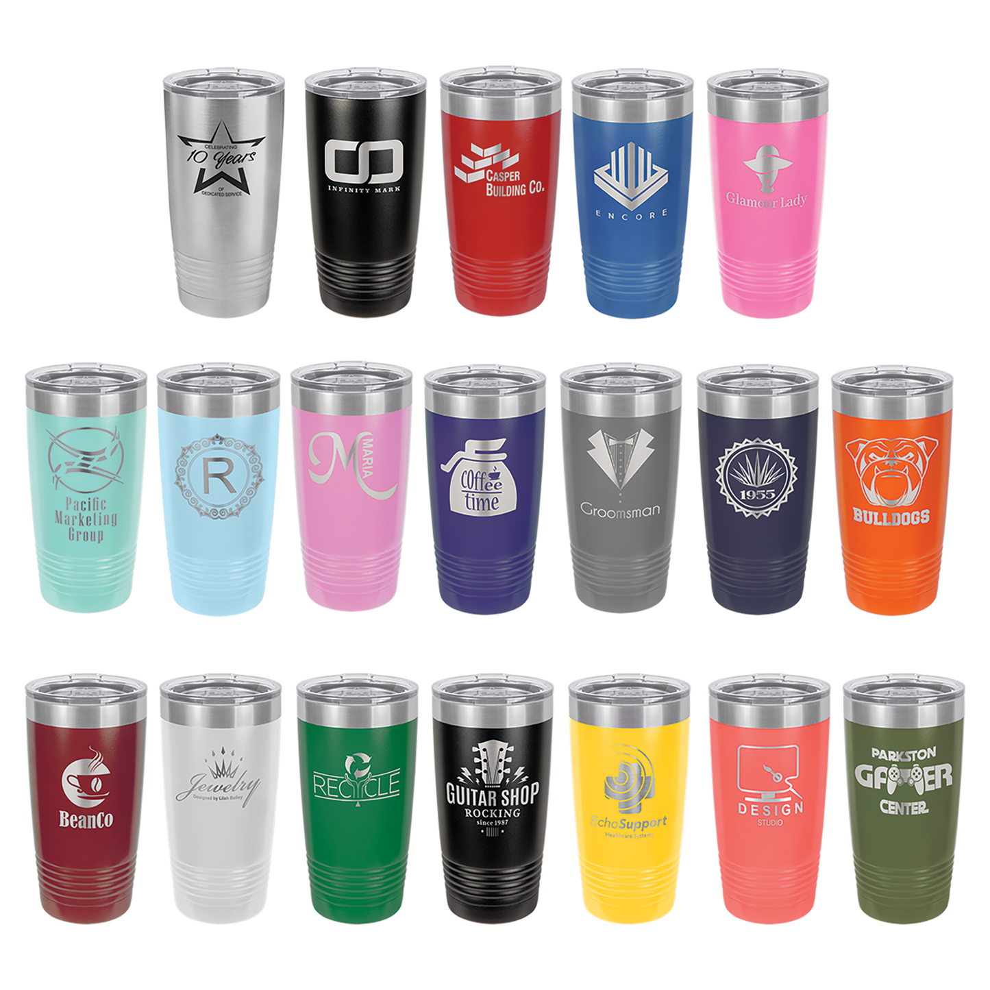 20 Oz Polar Camel Tumbler