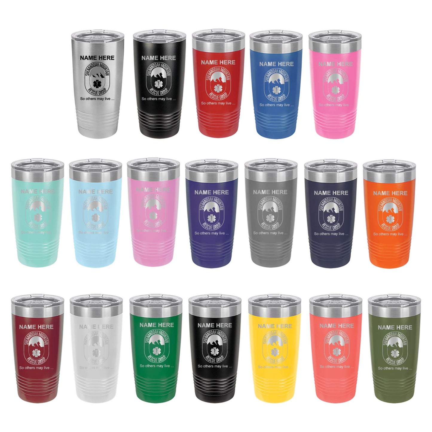 SMRG 20 Oz Polar Camel Tumbler