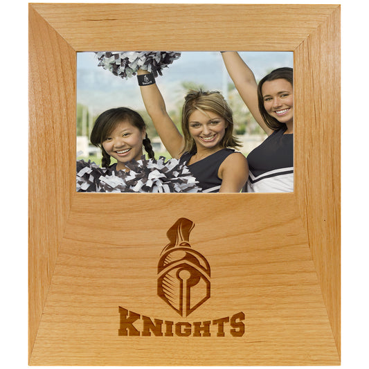 Genuine Red Alder Picture Frame with Engraving Area