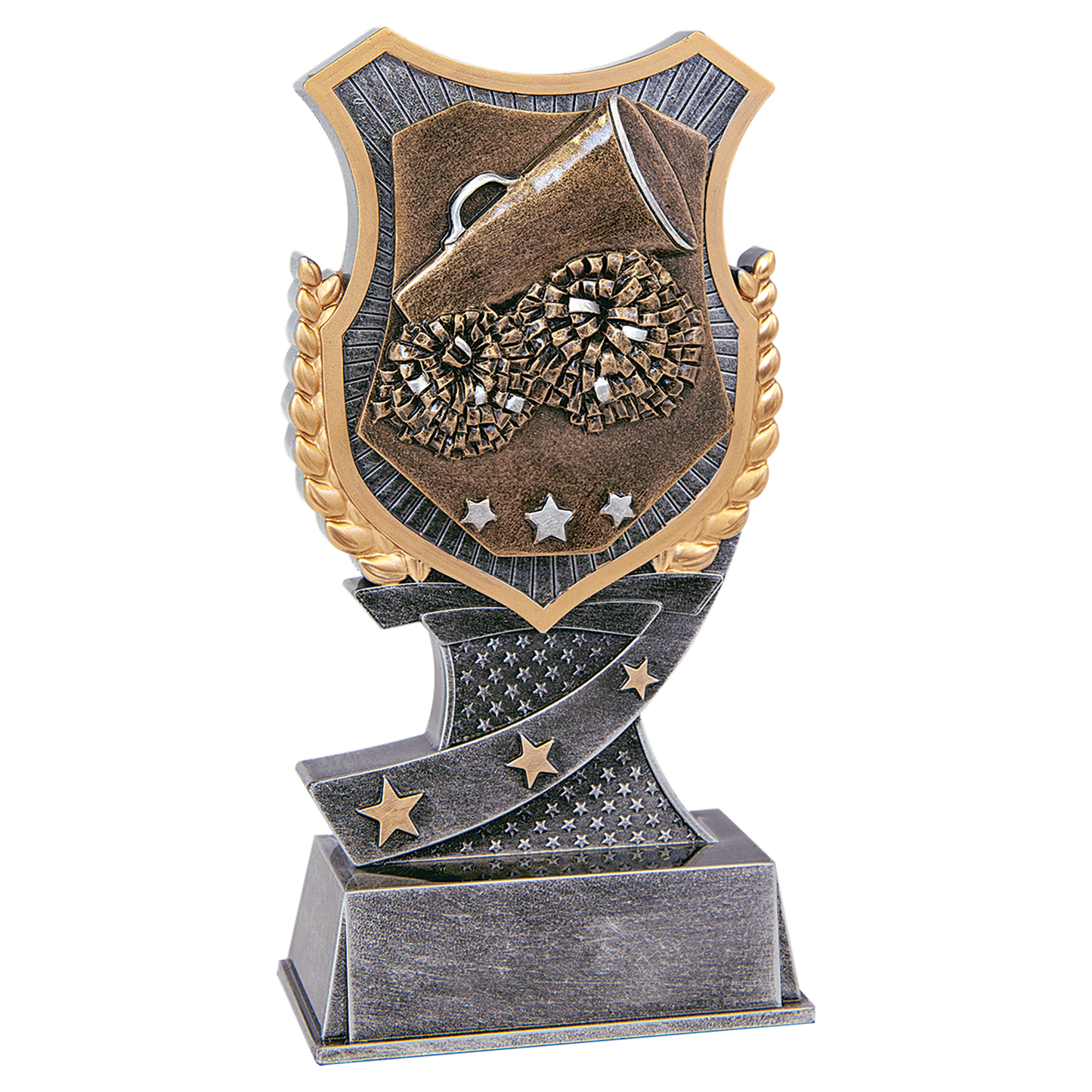 Shield Cheer Resin Award