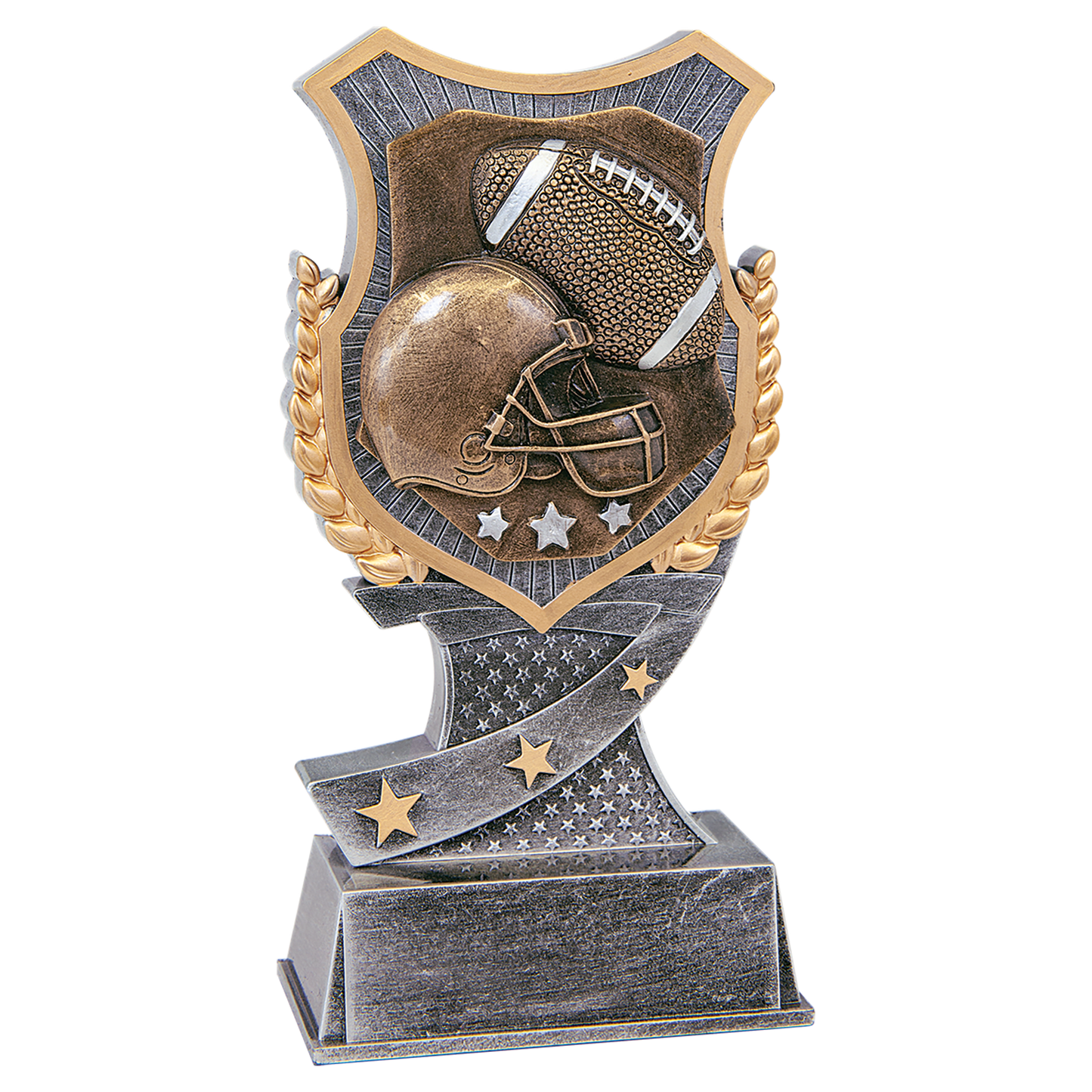 Shield Football Resin Award