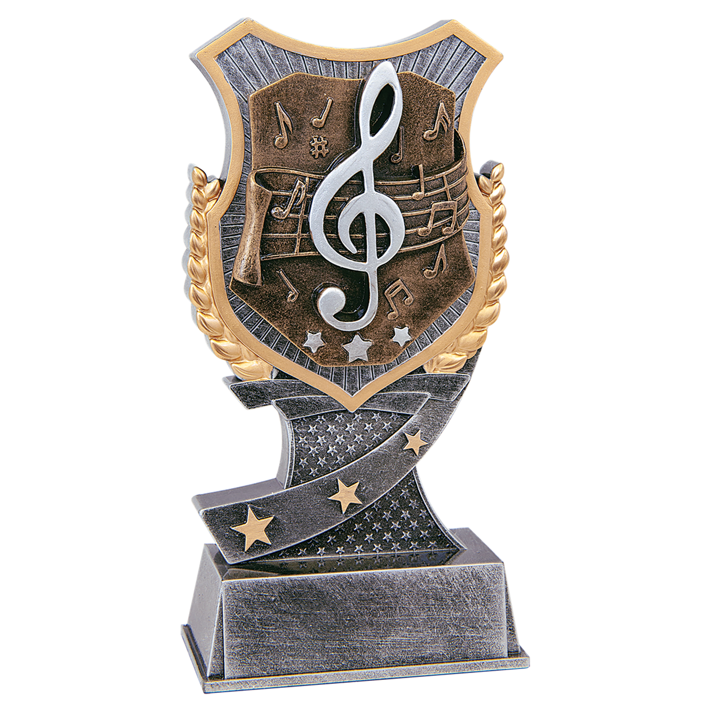 Shield Music Resin Award
