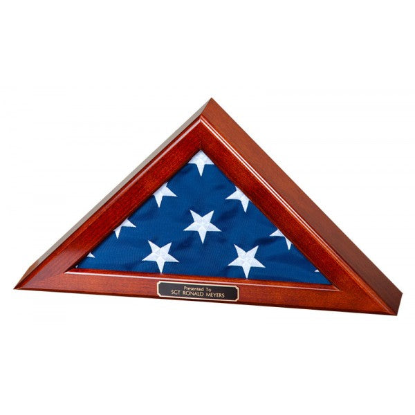Flag Case, Wall Mount, for Retirement flag