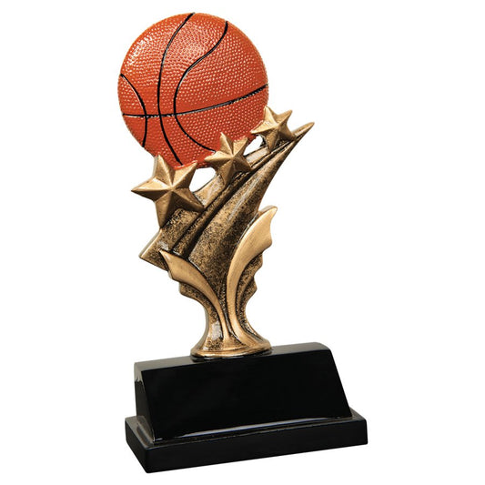 Tri Star Basketball Resin Award