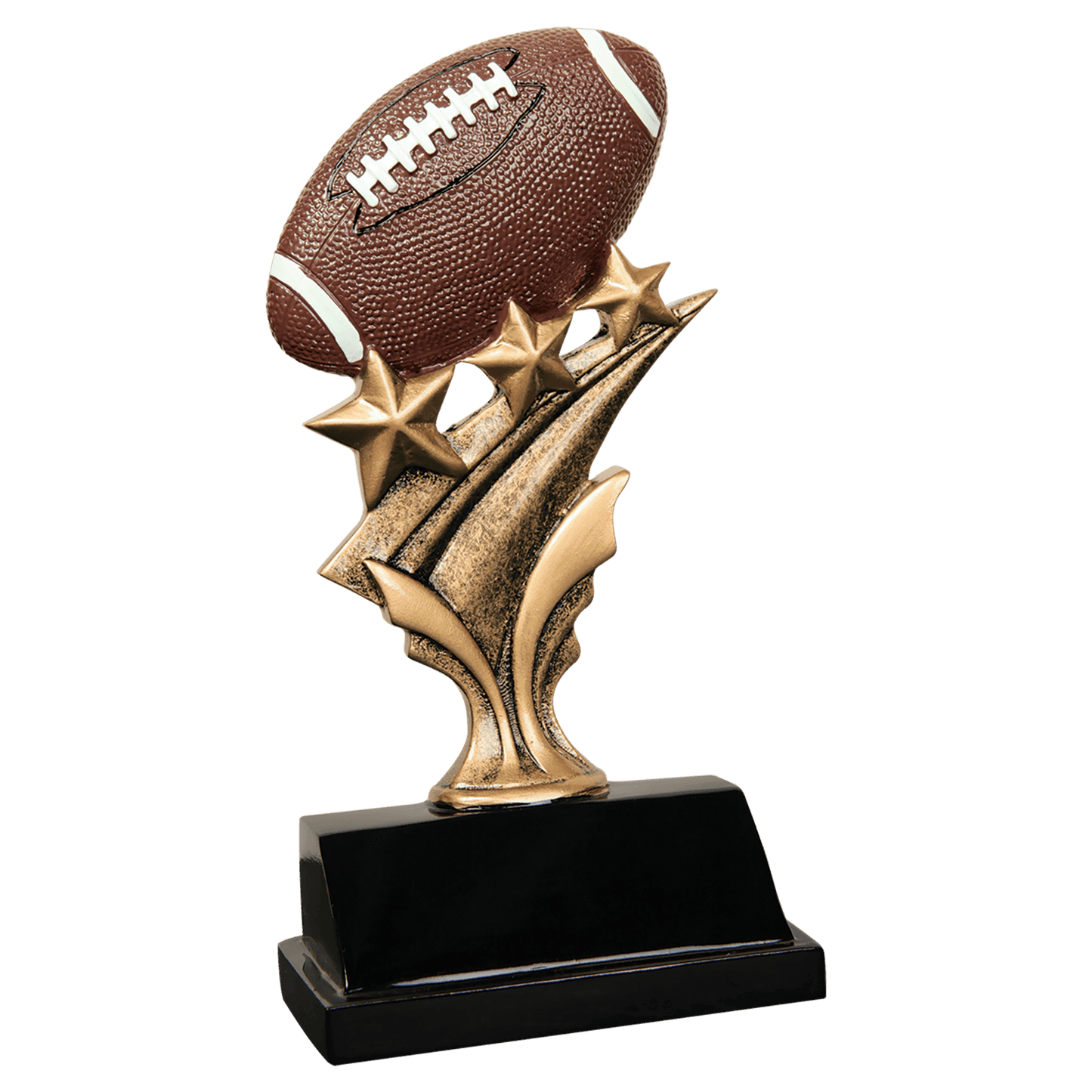 Tri Star Football Resin Award