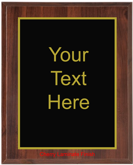 Basic Laminate Plaque with Engraved Plate