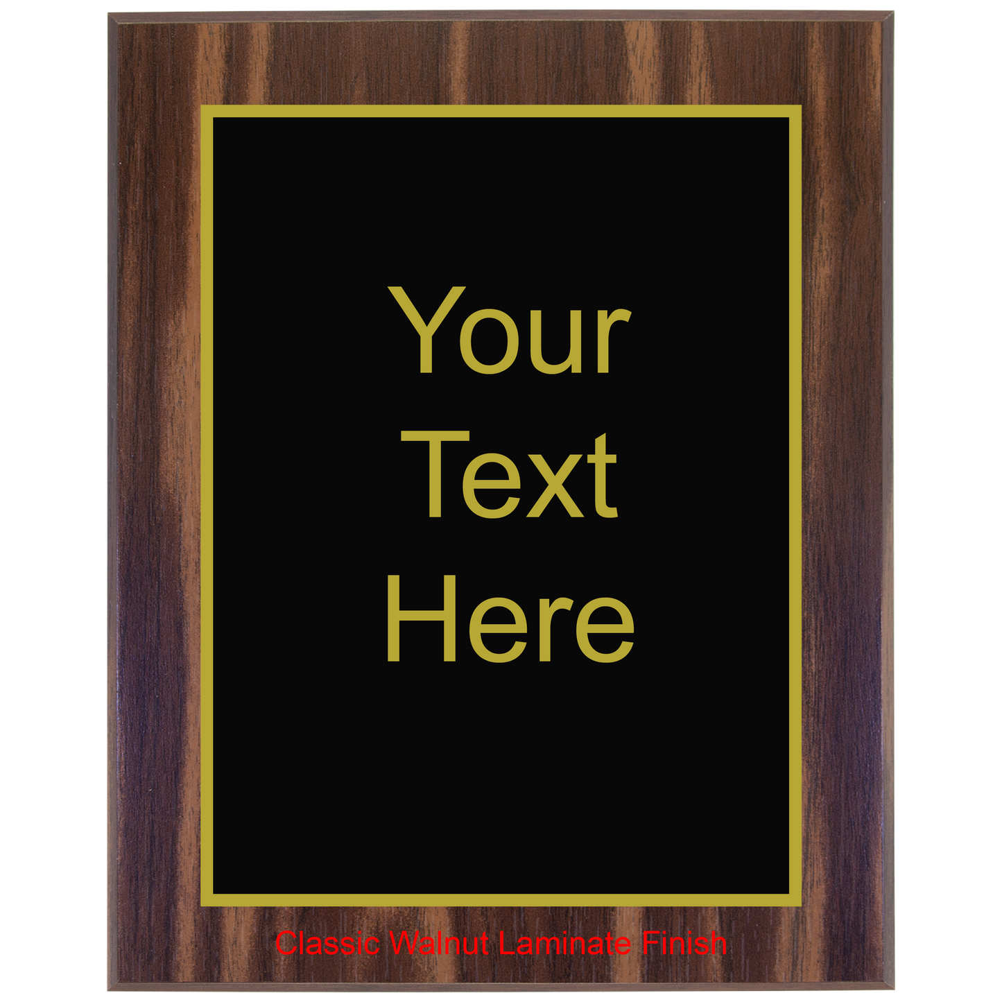 Basic Laminate Plaque with Engraved Plate