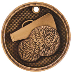 2"3D Cheer Medal