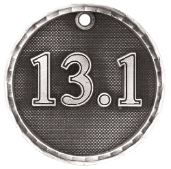 2" 3D Half Marathon Medal