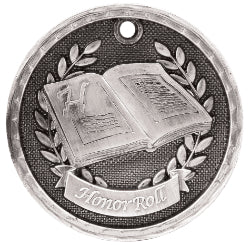 2" 3D Honor Roll Medal