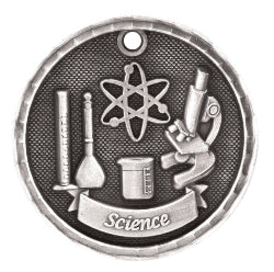 2" 3D Science Medal
