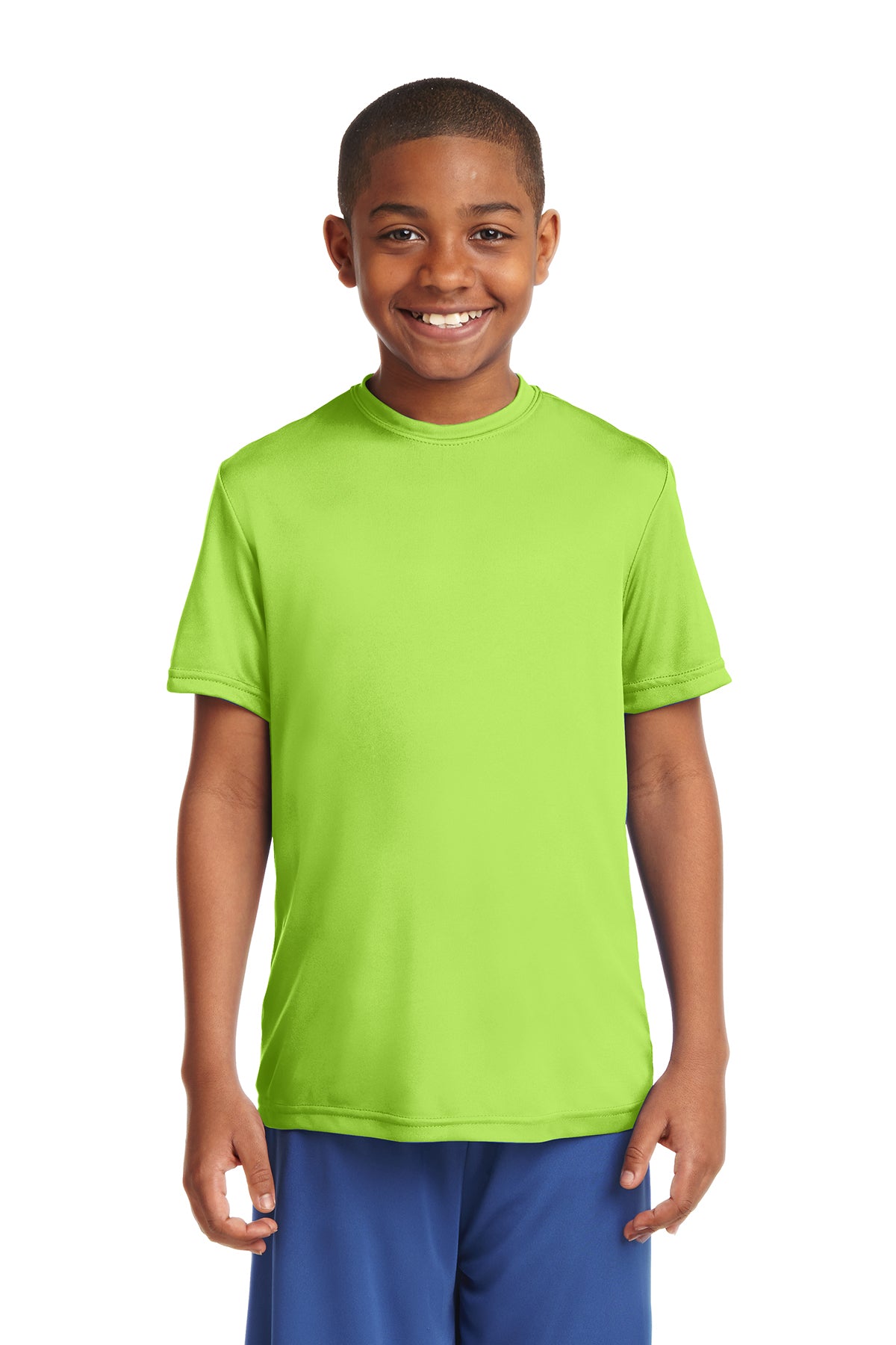 Lime Shock Sport Tek Youth Performance Tee