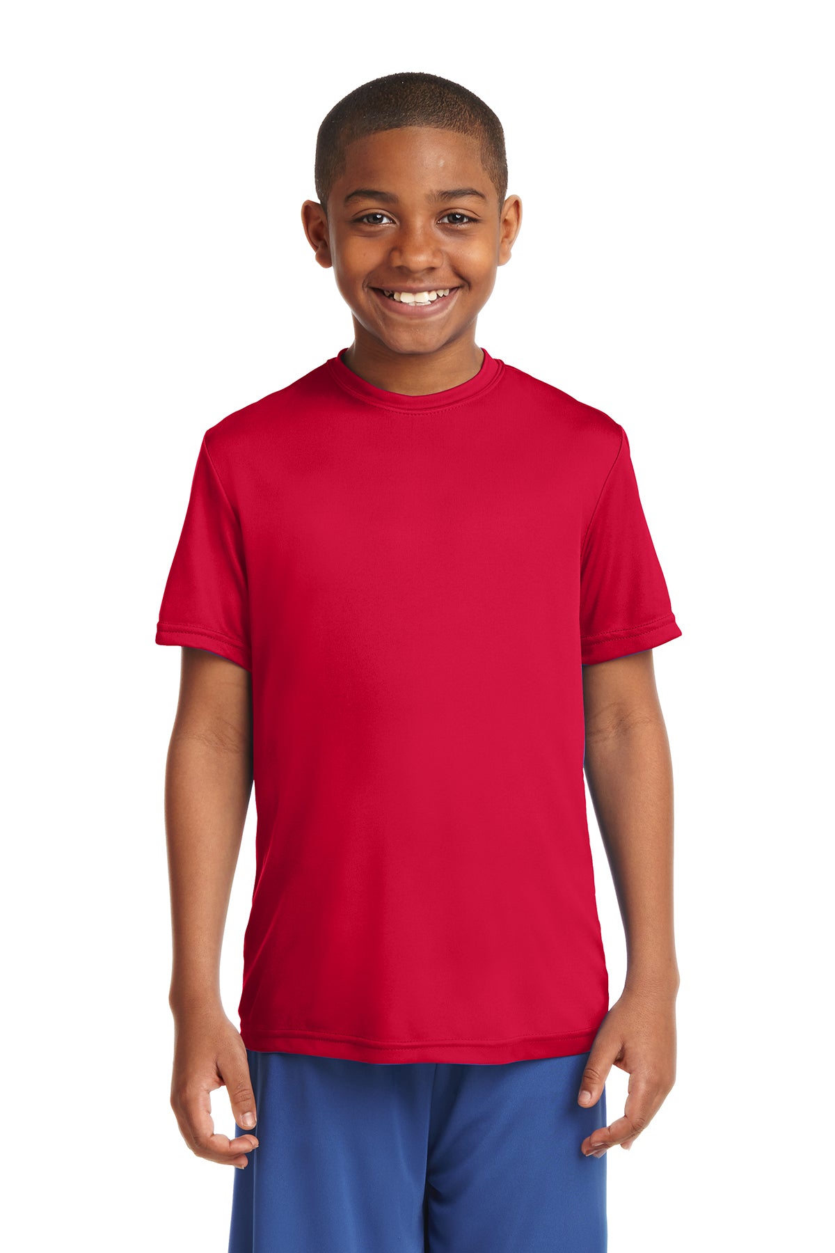 Red Sport Tek Youth Performance Tee