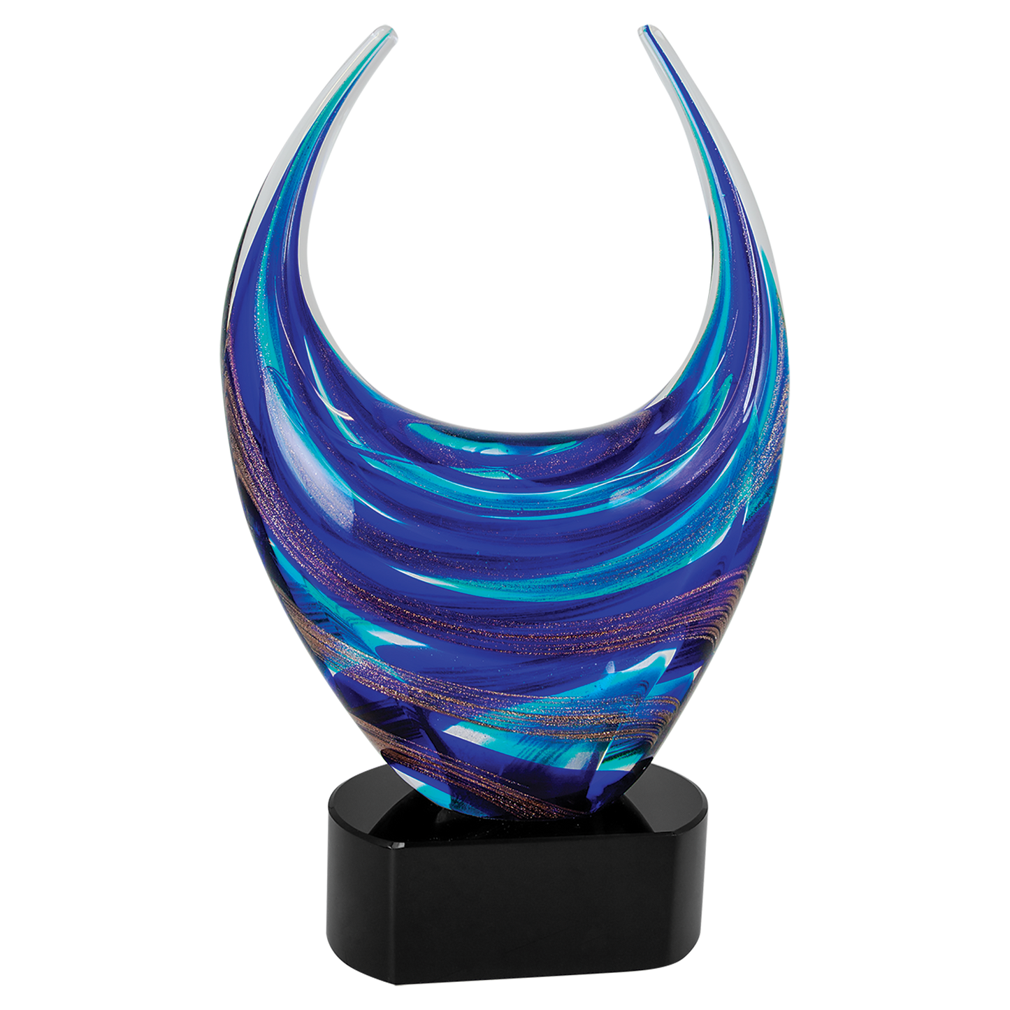 12" Blue/Gold Dual Rising