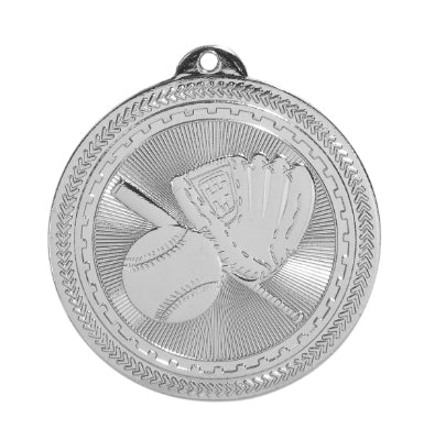 2" Baseball/Softball Laserable BriteLazer Medal