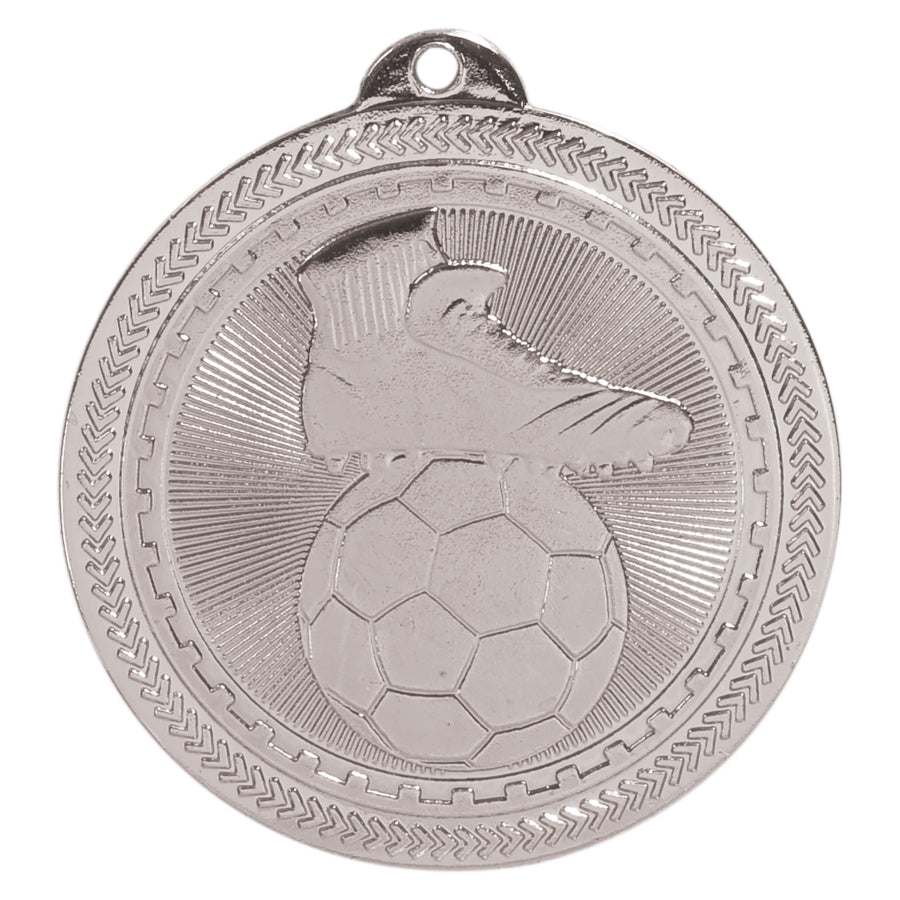 2" Soccer Laserable BriteLazer Medal
