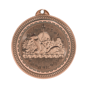2" Swimming Laserable BriteLazer Medal