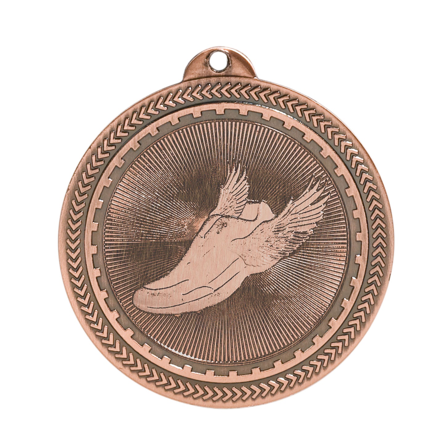 2" Track Laserable BriteLazer Medal