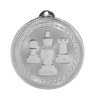 2" Chess Laserable BriteLazer Medal