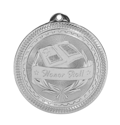 2" Honor Roll Laserable BriteLazer Medal