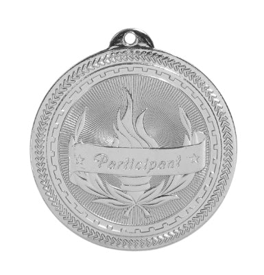 2" Participant Laserable BriteLazer Medal