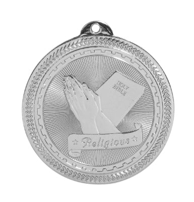 2" Religious Laserable BriteLazer Medal