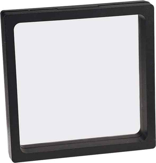 4 1/4" x 4 1/4" Illusion Black Presentation Box with Window
