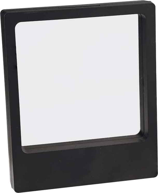 4 1/4" x 5" Illusion Black Presentation Box with Window