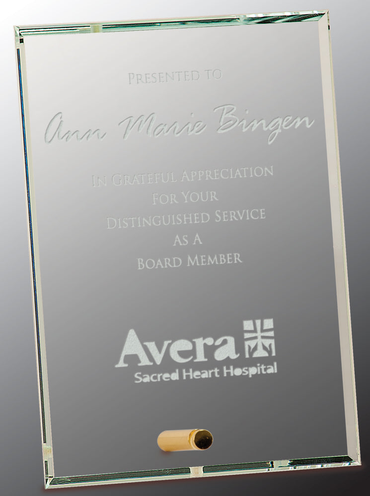 Clear Rectangle CrystalEdge Glass