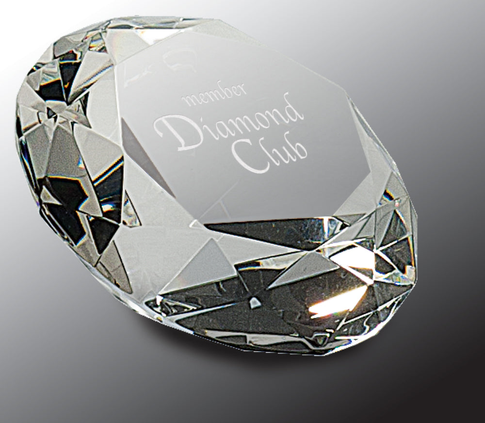 Clear Crystal Diamond (4" Diameter)