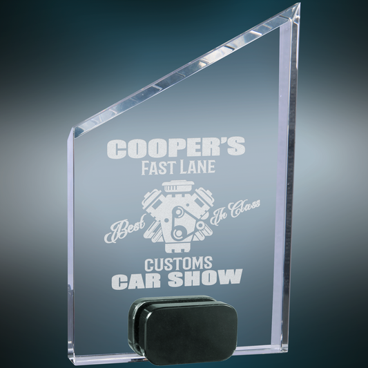 Crystal Peak with Black Crystal Base