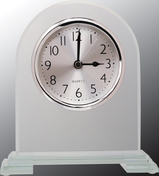 Arch Glass Clock
