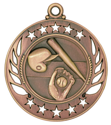 2 1/4" Baseball/Softball Galaxy Medal