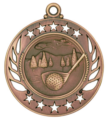 2 1/4" Golf Galaxy Medal