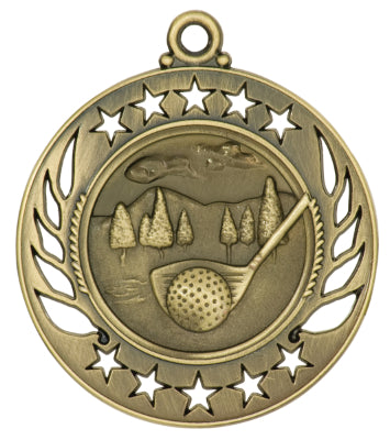2 1/4" Golf Galaxy Medal