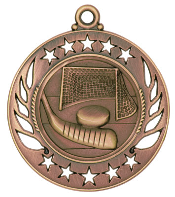 2 1/4" Hockey Galaxy Medal