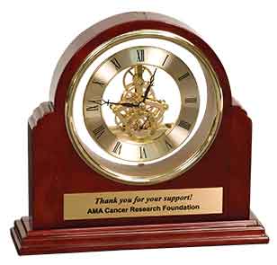 Grand Piano Step-Arch Clock