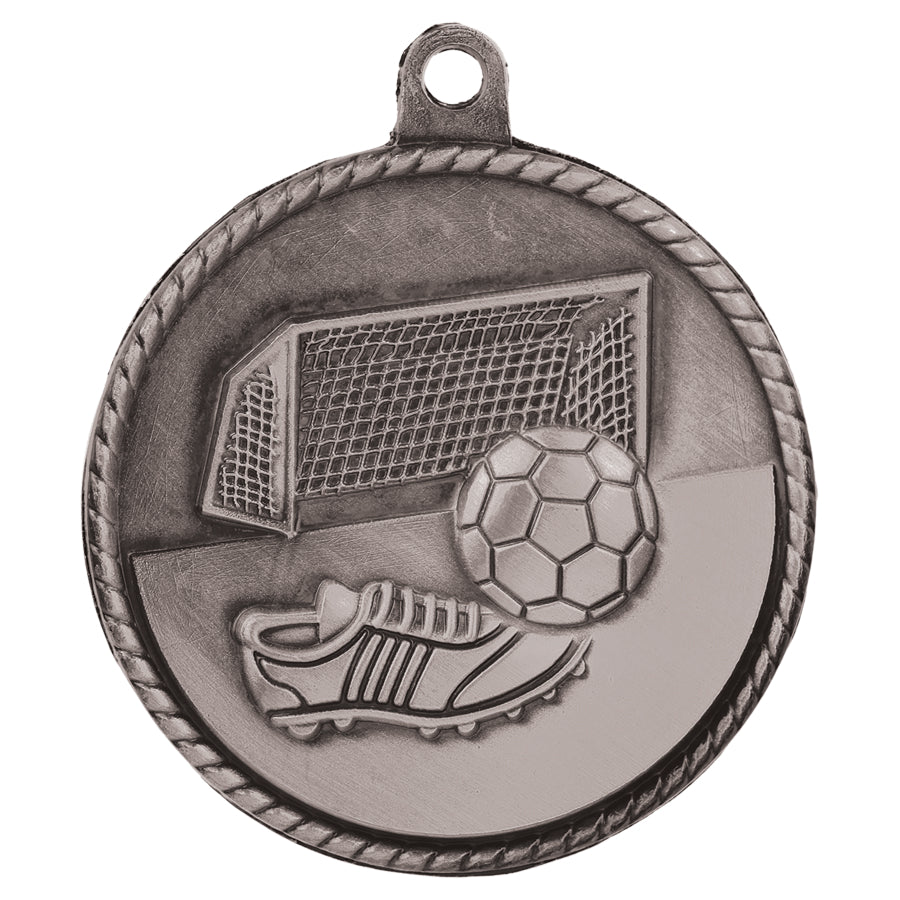 2" Soccer High Relief Medal