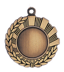 1 3/4" Wreath 1" Insert Holder Medal