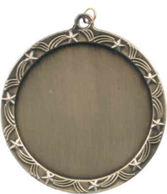 2 1/2" Stars 2" Insert Holder Medal