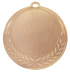 2 3/4" Half Wreath 2" Insert Holder Medal