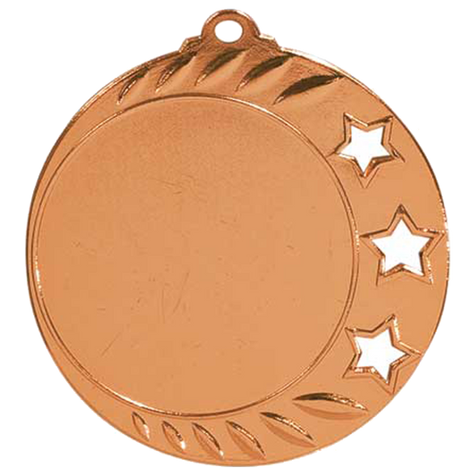 2 3/4" 3-Star 2" Insert Holder Medal
