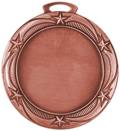 2 3/4" Star 2" Insert Holder Medal