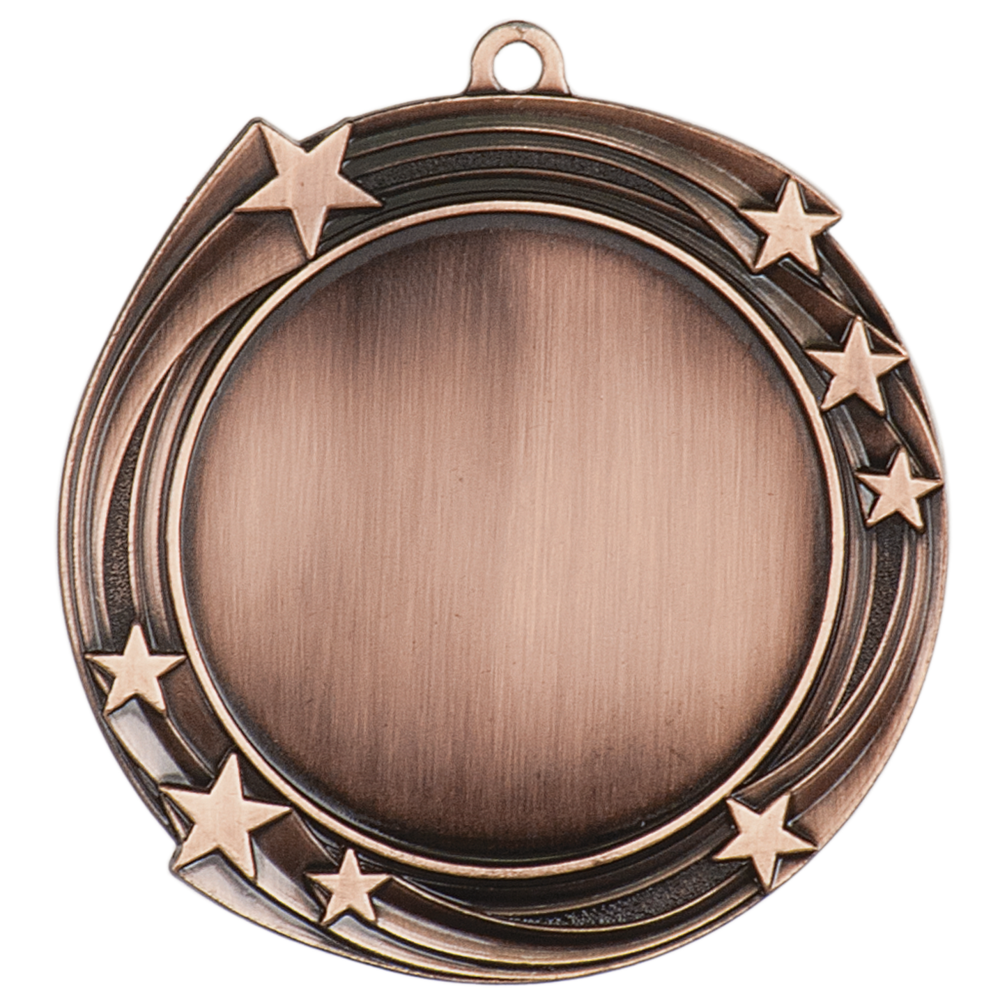 2 3/4" Swirling Star 2" Insert Holder Medal