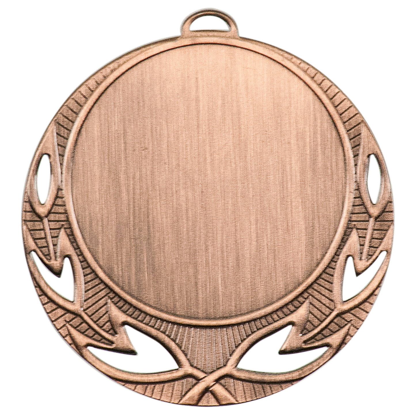 2 3/4" Open Wreath 2" Insert Holder Medal