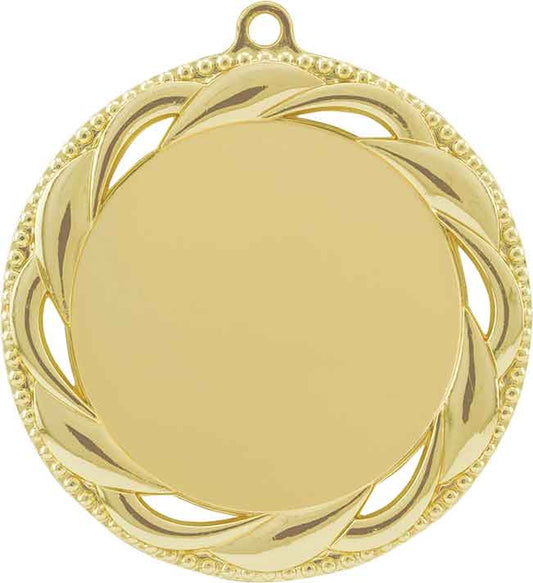 2 3/4" Rosette 2" Insert Holder Medal