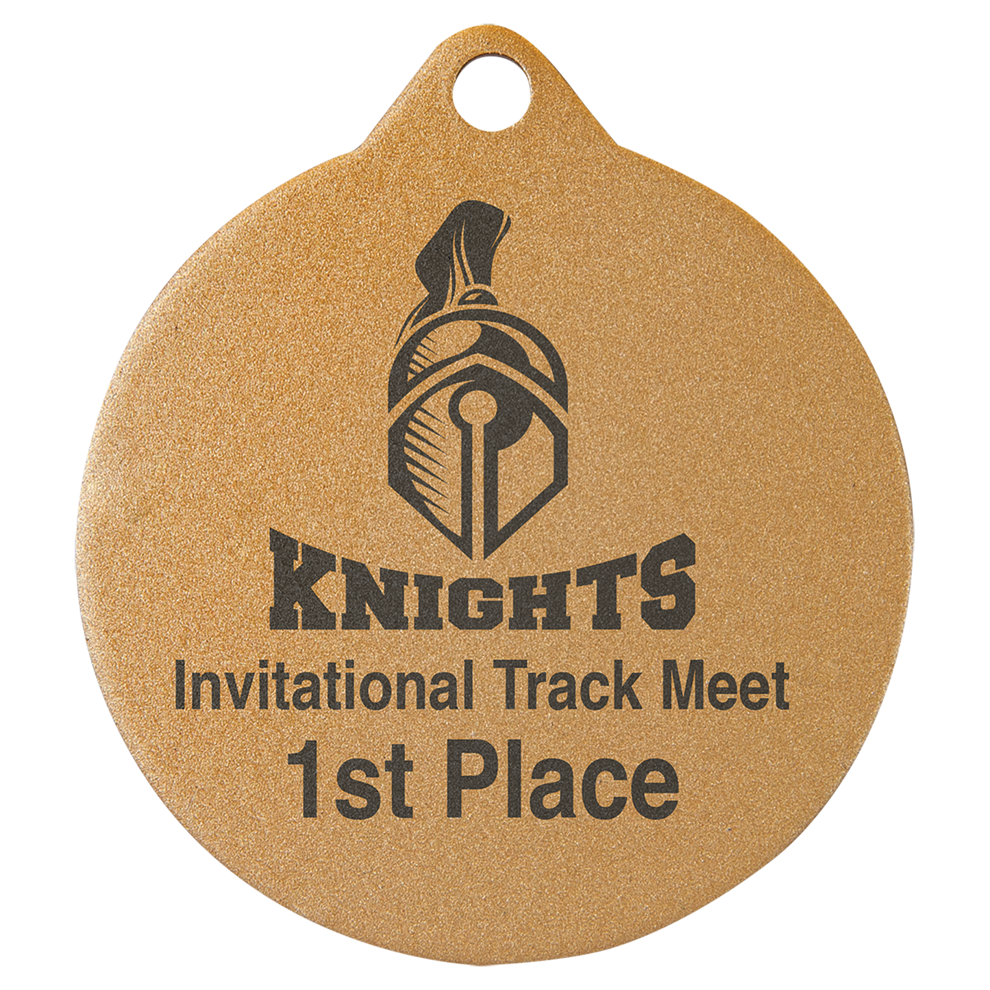 2 3/4" Laserable Bronze Medal