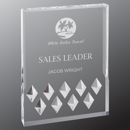 Silver Diamond Mirage Acrylic